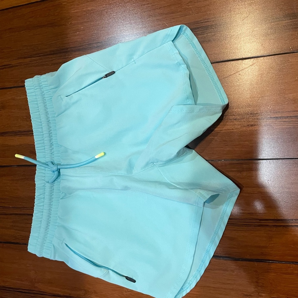 Blue shorts
